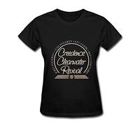 Juliet Yedda Femme's Tshirt Creedence Clearwater Revival DeepHeather Medium