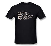 Juliet Yedda Homme's Creedence Clearwater Revival Band Logo T-Shirt Large