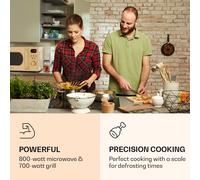 Julieta Micro-ondes avec grill 20l 700 / 800 W Ø25,5cm 8 programmes