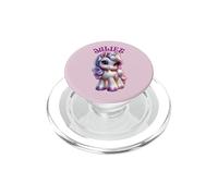 Juliette Mignonne Motif Licorne pour Filles nom Juliette PopSockets PopGrip pour MagSafe