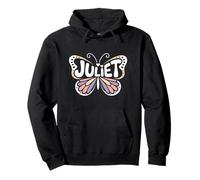 Juliette Papillon - Personnalisé Mignon nom Word Art Sweat à Capuche