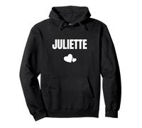Juliette Prénom Personnalisé Anniversaire Cœur Mignon Sweat à Capuche