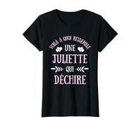 Juliette qui déchire humour juliette femme cadeau prénom T-Shirt