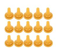 Julihai 15 Pièces Tétine de Biberon en Silicone Souple pour Chien et Chat, Durable et Sûr pour L'alimentation au Biberon ou à la Seringue pour Chats et Chiens, 2 Cm de Diamètre, 3 Cm de Hauteur,