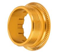 Julihai Antivol de Volant en Alliage D'aluminium avec 12 Vitesses pour M7100 M6100 M8100 - Ajustement sécurisé pour Les Cyclistes - Design Léger et élégant pour Les Voyages (Gold)