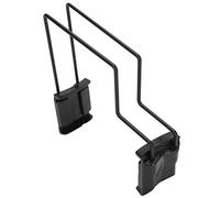 Julihai Archet de Violon Redresseur Guide pour Violon 4/4 Correction | Construction en ABS Noir et Métal, Léger avec Sangle de Fixation, Facile à Installer et Retirer, Aide les Débutants et