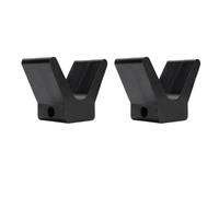 Julihai Arrêt d'arc de Bloc en V de Remorque de Bateau en Caoutchouc pour Les Formes Marines en V, 2 Pièces Protectrices et Stables pour Les Amateurs de Navigation de Plaisance