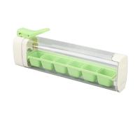 Julihai Bac à Glaçons 6 Compartiments - Moule à Glaçons avec Système D'éjection par Pression (utilisable Seule main) et Compartiment Amovible - Idéal pour Boissons, Whisky et Cocktails (WHITE)
