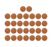 Julihai Balles de Souples en Mousse EVA, Légères et Durables pour la Pratique du Swing en Intérieur, 30 Balles de en Mousse EVA pour L'entraînement en Intérieur et en Extérieur (Brown)