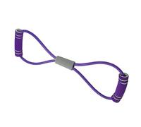 Julihai Bande de Résistance en Forme de 8, élastique d'exercice en PVC pour étirer Les épaules et la Nuque, avec Un Design Léger et Portable pour L'entraînement à Domicile.