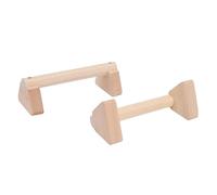 Julihai Barres de Poussée 2 Pièces, Barres de Poussée Inversées Polyvalentes, Support de Barre Parallèle, Poutre D'équilibre, Main Antidérapante pour L'entraînement de Gymnastique à (25CM)