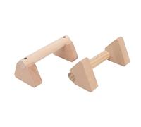 Julihai Barres de Poussée 2 Pièces, Barres de Poussée Inversées Polyvalentes, Support de Barre Parallèle, Poutre D'équilibre, Main Antidérapante pour L'entraînement de Gymnastique à (20cm)