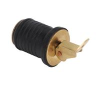 Julihai Bouchon de Puits Vivant pour Bateau, Bouchon de Vidange à Fermeture étanche en Laiton pour Puits de Cale et D'appât, Utilisation Robuste et sans Effort pour Yachts et Navires (1 Pouce)