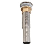 Julihai Bouchon de Vidange de Lavabo en Acier Inoxydable, Facile à Installer, Anti-oxydation, pour Salle de Bain, 14.7oz, brossé