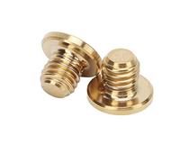 Julihai Boulon, Vis de Levier de Frein de Vélo en Alliage de Titane, Boulon de Couvercle de Cylindre d'huile Entière pour M7000 M8000 M9000 M9020 (GOLD)