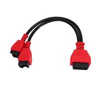 Julihai Câble de Diagnostic de Rechange Haute Performance pour, Adaptateur 12 + 8 Broches pour Scanners Maxisys, OEM CR12 8 001, MSCHRY128 pour Une Installation Facile