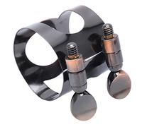 Julihai Clip de Rechange pour Embouchure de Clarinette, Clip de Fixation D'anche en Métal, Accessoire pour Instruments de Musique, avec Filetage Standard pour un Serrage Rapide, pour (Antique