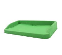 Julihai Conteneur de Balle de en Silicone, Boîte de Tee de Pratique de avec 4 Trous de Drainage, pour une Utilisation Intérieure et Extérieure à la Maison (GREEN)