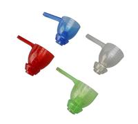 Julihai Cuillère à Mesurer Polyvalente Anti-fuite, Entonnoir de Précision pour suppléments. Outil de Cuisine Efficace pour une Cuisson Précise, Matériau ABS de qualité Alimentaire 4 Pièces