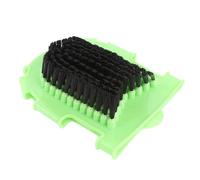 Julihai de Lavage équin, de Toilettage Double Face avec Poils de qualité Supérieure pour L'élimination de la Boue et le Massage, pour Outil de Soin du Cheval