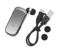 Julihai Écouteurs 5.2 Rétractables avec Affichage LED, Casque sans Fil pour la Conduite d'un PC Professionnel, ABS - Casque Confortable pour Les Sports de Plein Air, 1 X sans Fil (Noir dégradé)