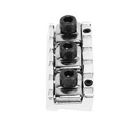 Julihai Écrou de Verrouillage à 7 Cordes, écrou de Guitare électrique en Alliage de Zinc pour Pont Trémolo Floyd Rose, avec t Vis, Résistant à la Corrosion et Léger (SILVER)