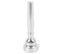 Julihai Embouchure de Trompette, Accessoires de Pièces de Rechange pour Instruments de Musique à Vent en Métal avec Sensation Douce et Design Réactif, pour Trompettistes et Différents (Argent 3C)
