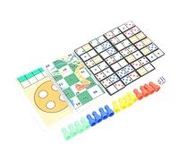 Julihai Ensemble de Jeu de société à échelle Pliable, 3 en 1, échecs Volants et échecs Serpent avec Boîte de Rangement Transparente, pour Famille, Enfants, Adultes, Intérieur, Extérieur,