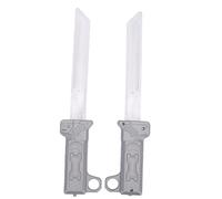 Julihai Épée Lumineuse Jouet, épée LED Brillante avec Extinction Automatique pour Les Spectacles d'enfants, Les Fêtes d'anniversaire et Les Jeux D'imagination (Silver)