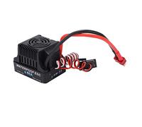 Julihai ESC sans Balais pour Voiture RC 80A, étanche avec SBEC 6V 5A, Protections Multiples, Prise en T pour Voiture Télécommandée 1 8