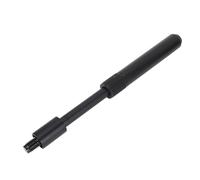 Julihai Extension de Queue de Billard, Rallonge de Queue de Billard Télescopique en Aluminium de 24 Cm à 34 Cm, avec Pare-Chocs en Caoutchouc pour Un Contrôle et Une Puissance Améliorés