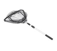 Julihai Filet de Pêche Pliable, Poignée Télescopique en Alliage D'aluminium S'étend de 52 Cm à 118 Cm, Légère et Douce pour Attraper et Relâcher, avec Conception Triangulaire Pliable