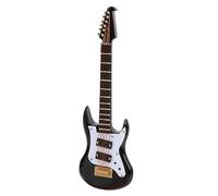 Julihai Guitare Miniature, Objet de Décoration de Bureau avec Support et Boîte de Rangement, Accessoire Photographique et décoratif.