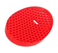 Julihai Insert de Seau de Lavage de Voiture Rouge, Planche à Laver Multifonctionnelle Robuste et Efficace pour la Séparation des Sédiments, Protège Les Surfaces du Véhicule, Durable pour Les