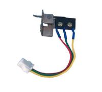 Julihai Interrupteur avec Support, Vanne D'eau à Action Courte pour Chaudière, Interrupteur de Fin de Course de Chauffe-eau à Gaz, Plastique de Fer Durable pour Chauffage