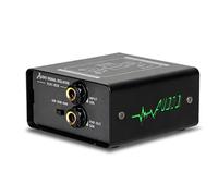 Julihai Isolateur de Boucle de Terre, Transformateur de Signal en Métal, éliminateur de Bourdonnement à 2 Canaux pour Home Studio et Stéréo de Voiture