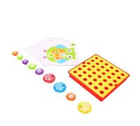 Julihai Jouet Puzzle D’Engrenages Ensemble de Construction Éducatif DIY | Construction en Plastique, Grandes Pièces pour une Prise Facile, Développe la Coordination œil Main, Favorise la créativité