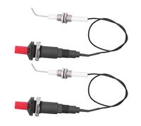 Julihai Kit D'allumage par étincelle Universel pour Poêle à Gril, Construction Solide, Tension de Sortie 18 KV pour Divers Barbecues, Ensemble D'allumeurs Piézo 88 G pour Fêtes en Plein Air