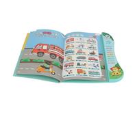 Julihai Livre électronique d'apprentissage des Langues, Appareil de Lecture Interactif Anglais-Chinois pour Enfants avec Technologie de Lecture au Doigt, Livres d'apprentissage Audio