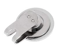 Julihai Magnétique pour Chapeau de Golf, Support de Marqueur de Balle en Métal avec Aimant surdimensionné pour Visière, Chapeaux, Ceintures, Sacs à Vêtements, Accessoires de Golf, Cadeau (Rose Rouge)