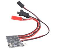 Julihai Mini ESC brossé, Contrôleur de Vitesse électronique 30A avec Frein, Compatible avec Les Moteurs N20 N030 N050 N130 N180 pour Voitures RC 1/16 1/18 /24