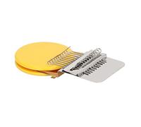 Julihai Mini Machine à Tricoter Portable, Durable, Simple Opération, Machine à Tricoter à la Main pour la Réparation de la Maison, Exercice pour Enfants, Plastique en Acier Inoxydable pour la (YELLOW)