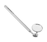 Julihai Miroir D'inspection Outil À Main Réglable Télescopique Détecteur D'éjection Objectif Rond pour Automobile Électronique 50 Mm (Type de Stylo 30X600mm)