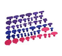 Julihai Onglets D'extraction pour Débosselage Rapide sur Les Voitures, 52 Pièces, Languettes D'extraction de Colle sans Peinture pour Marteau à Barre en T, Utilisation sur Les Automobiles