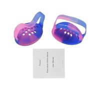 Julihai Outil de Pratique de la Posture de la Main du Piano, Correcteur de Main de Piano Portable en Silicone avec Sangle élastique, Balle d'entraînement des Doigts Ergonomique et Respirante, pour la