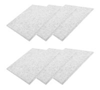 Julihai Panneau Insonorisant 6 Pièces, Panneaux Acoustiques en Fibre de Polyester pour la Réduction du Bruit, à Haute Résistance et Ignifuge, pour Studio D'enregistrement, Cinéma Maison, (Gris argent)