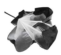 Julihai Parachute à Résistance Réglable, Parapluie D'entraînement, Goulotte de Vitesse, Parachute de Traînée pour Course à Pied sur Piste de Football avec Ceinture, Sac de Transport