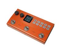 Julihai Pédale Multi-Effets pour Guitare Basse électrique, Clone de tonalité AI, Plus de 65 Effets, Simulation 60 Ampères, Chargeur IR, Interface Audio USB