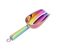 Julihai Pelle à Glace en Acier Inoxydable, Grattoir à Glace Durable pour Accessoires de Gadgets de Cuisine, Idéale pour la, la Farine, le Sucre, le Pop-corn et les Bonbons, Matériau Non Toxique, 4