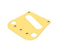 Julihai Plaque de Base de Pont de Guitare pour B5 B50 Gold Iron TL | Aucun Perçage Requis, Montage par Vis D'origine, Construction en Fer Massif, Finition Ton or, Compatible avec les Systèmes